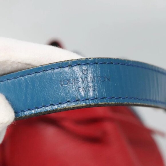 LOUIS VUITTON Epi Toriko Color Noe Bag Red Blue Green - Picture 10 of 14